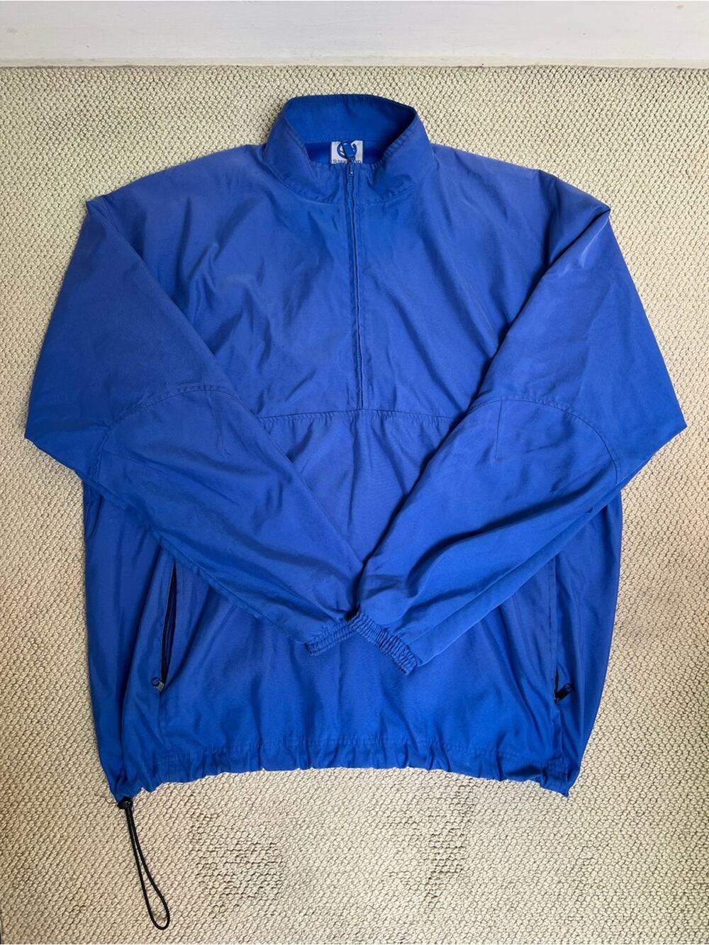 Vintage Quarter Zip Nylon Windbreaker